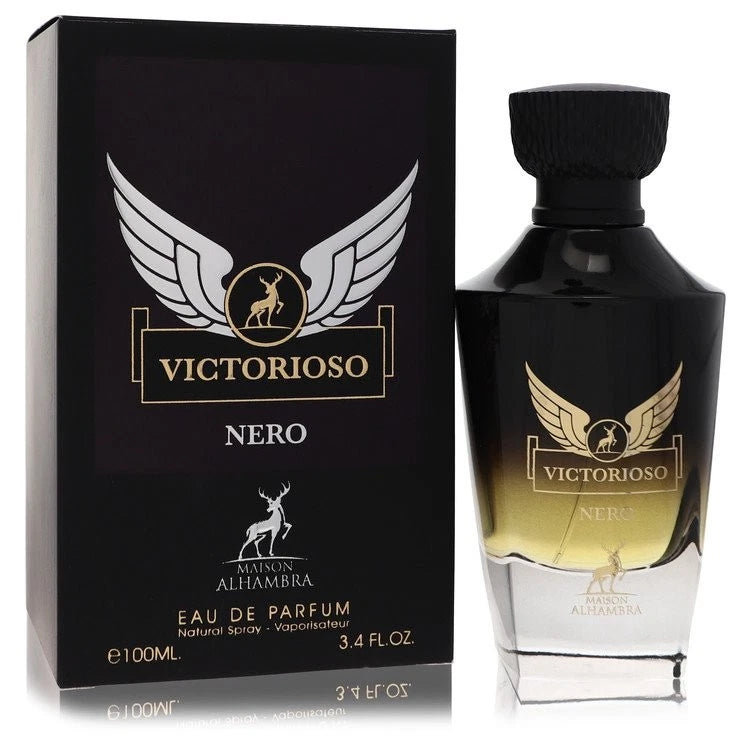 Maison Alhambra Victorioso Nero by Maison Alhambra Eau De Parfum Spray 3.4 oz Fo EDP