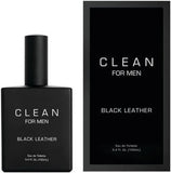 Clean Black Leather EDT 100ml / 3.4 Floz New Original Men Gift Perfume Man Box EDT