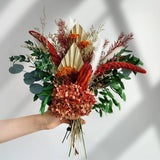 Natural Dried Flower Bouquet | Dried Pampas Grass & Eucalyptus Decor Mix Pres... Pampas Grass
