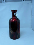 Red Modern Ceramic Vase, Boho Decorative Vases For Pampas Grass Pampas Grass