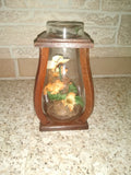 Vtg Wooden 1970's Dried Flower Butterfly Arrangement Sealed House Decor Rare Dried Flower