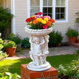 Angel Flower Pot Garden Planter Sturdy Decorative Unique Resin Crafts Plant Pot Garden Plants