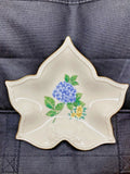 Vintage Lenox (5) Sided Star" Hydrangea" Candy Dish. Hydrangea
