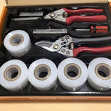 Garden Grafting Tool Kit V-Graft Multifunctional Pruner for Fruit Seedlings9pcs Garden Plants