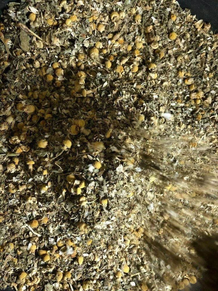 No.29 Mix - Osha Lomatium Root Mullein Marshmallow Raspberry Mint Chamomile 2 oz Dried Flower
