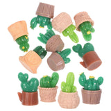 16 Pcs Mini Succulents Artificial Plants Cactus Party Centerpieces Green Plant