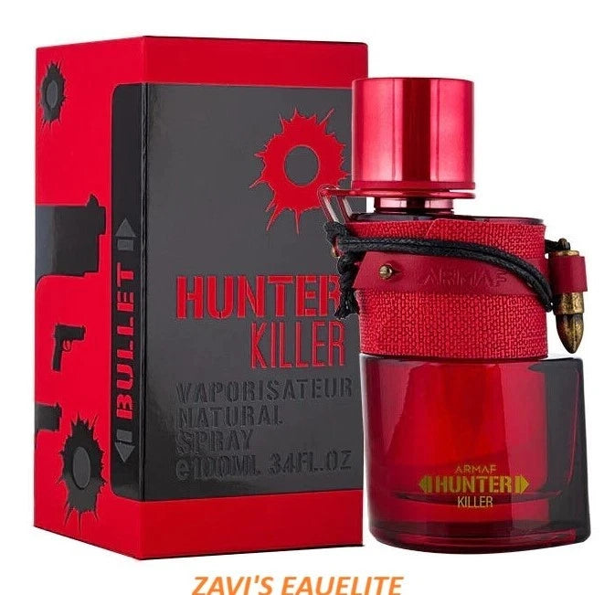 HUNTER KILLER BY ARMAF EDP 100 ML / 3.4 OZ FOR MEN (NEW IN A BOX) SEALED EDP