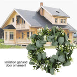 30cm Eucalyptus Wreath Wall Garden Spring Green Plant Planter Ornaments Green Plant