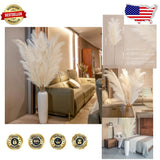 Tall 71 Inch Faux Grass Decor -  Fluffy Silk Wedding Filler Pampas Grass