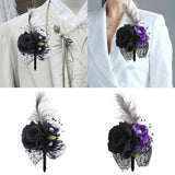 Wedding Flower Wrist Corsage Bride Bridesmaid Bouquet Hand Flower Boutonniere Bouquet