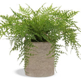 Small Fake Plant Potted Plants Artificial Decor Silk Ferns Plant Faux Plants ... Green Plant