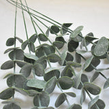 6pcs 48cm Pink Artificial Eucalyptus Stems Green Plant