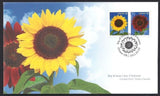 __Canada    #2441 & 2442   "SUNFLOWERS"  Brand New  2011  First Day Cover Sunflower