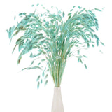 20-Pack Dried Grass Bundle 17" Chasmanthium Dry Flower Decor [Light blue] Dried Flower