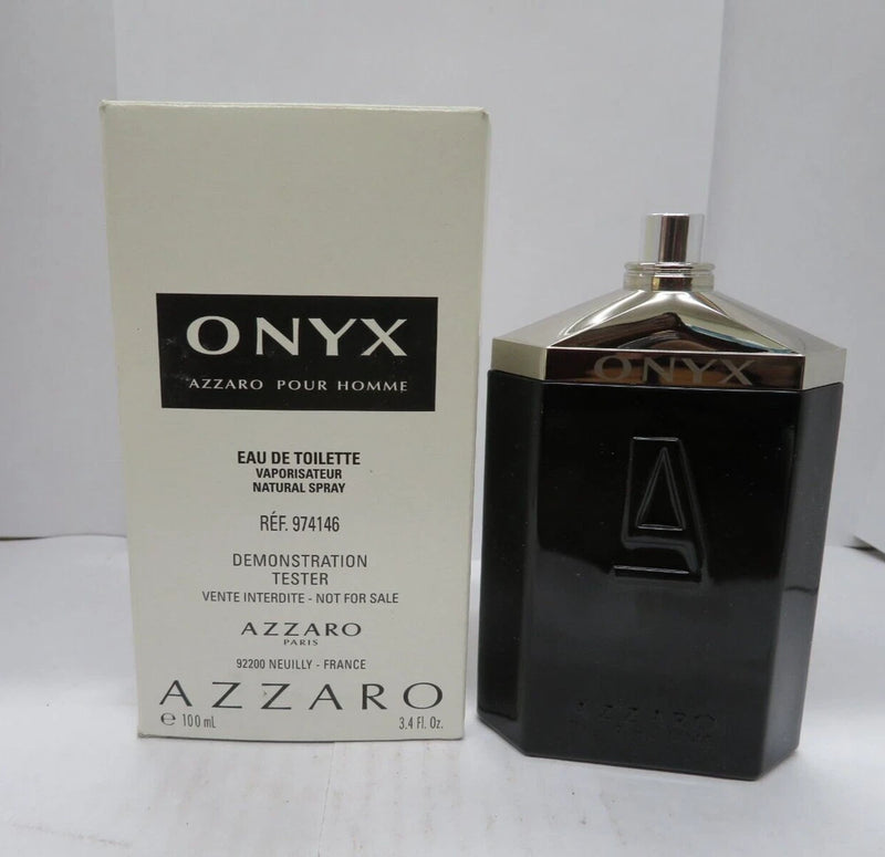 ONYX BY AZZARO POUR HOMME 3.4 fl oz/100 ml EAU DE TOILETTE  SPRAY TT EDT
