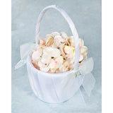 Hydrangea Bouquet Wedding Flowergirl Basket Hydrangea