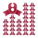 60-Pack Plant Bender, 1.4x1" 90¡ Plant Training Clips for Garden Plants Red Garden Plants