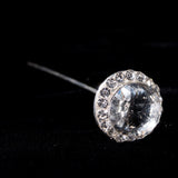 12-PACK BRIDAL CRYSTAL RHINESTONE BOUQUET PICKS PINS Bouquet
