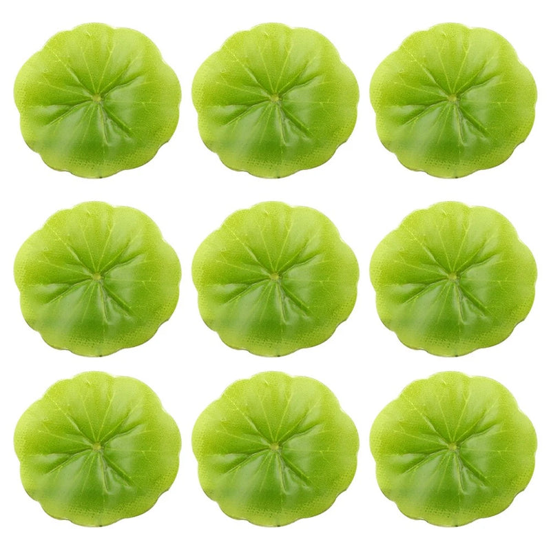 30 Pcs Fish Aquarium Plant Artificial Floating Pond Plants Pool Decor Green Plant