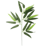 50 PCS Artificial  Leaves Fake Green Plants Greenery Leaves for5153 Green Plant
