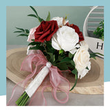 Simulation Bride Bridesmaid Hand Bouquet Wedding Hand Bouquet Decoration New Bouquet
