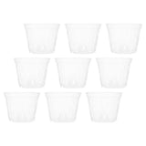 9 Pcs Pots for Orchids with Drainage Lotus Bowl Planter Nursery Plants Garden Plants