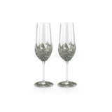 Royal Selangor Roses - Champagne Flute Pair Roses
