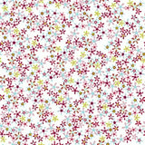 Pretty Patch Cotton Fabric Floral Small Daisy By the Yard Flowering Plants
