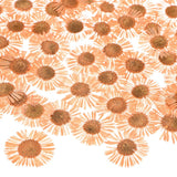 12-Pack Dried Pressed Flowers for Resin, Real Pressed Bulk Dry Floral [Orange] Dried Flower