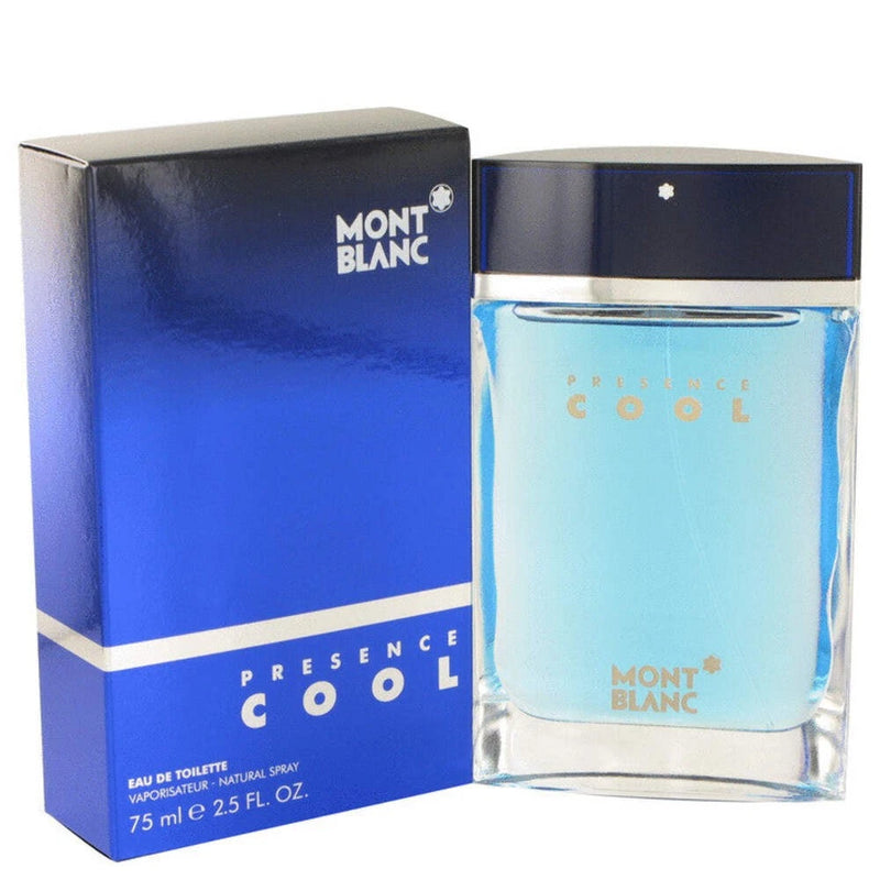 Presence Cool by Mont Blanc Eau De Toilette Spray 2.5 oz (Men) EDT