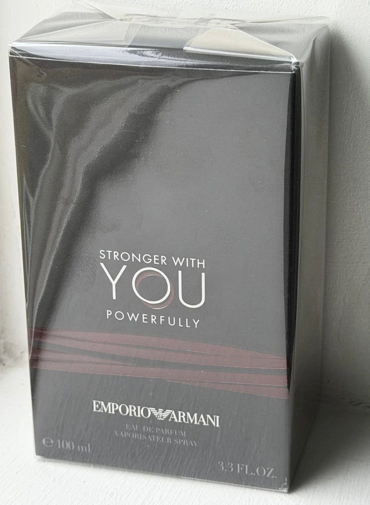 Emporio Armani Stronger With You POWERFULLY EDP 3.3 Oz/100ml NEW & SEALED EDP