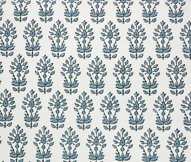 BALLARD DESIGNS ANNIE CORNFLOWER BLUE FLORAL MULTIPURPOSE FABRIC BY YARD 54"W Flowering Plants