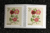 2024USA #5904 3c Peonies - Coil Pair Mint NH    flower Peony