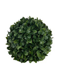 Wildwood & Cypress Artificial Boxwood Topiary Ball, The Dax, 13 in, UV Rated Green Plant