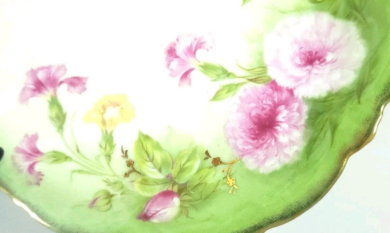 P.T. Tirschenreuth Carnation 8" Plate Carnation