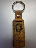 Sunflower Keychain (You Are My Sunshine) Sunflower