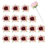 25Pcs Peonies Artificial Flowers Fake Peony Flowers with Stems Purple Pink Peony