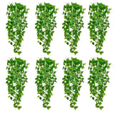 Fake Hanging Plants Vines(8pcs)for Room Decor, Artificial Ivy Greenery Garlan... Green Plant