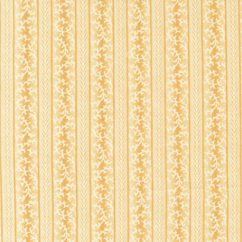 Amelia's Blues Butter Stripe Vines by Betsy Chutchian Moda 1/2 Yard Flowering Plants