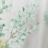 Group of 6 Artificial Weatherpoof Dusty Green Boxwood 26" Sprays Green Plant