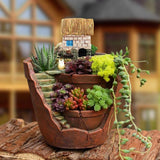 Garden Sky Succulent Plant House Herb Planter Micro Landscape Flower Pots Decor Garden Plants