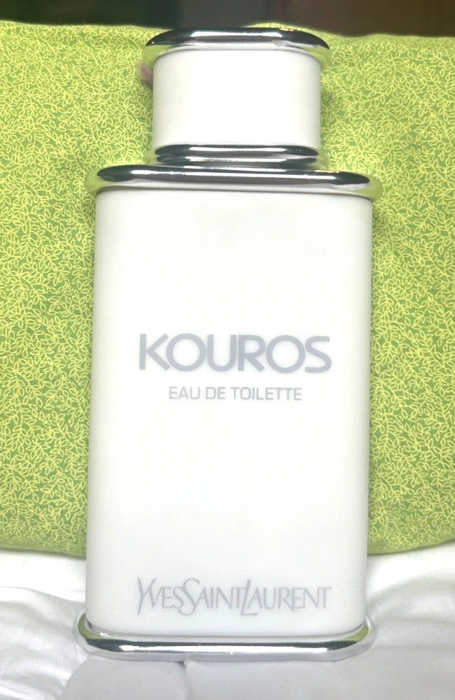 Vintage 3.3 Fl. Oz Yves Saint Laurent Kouros Eau De Toilette original 80% vol EDT
