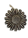 Big Vintage Open Petal Golden Sunflower Flower Pin  Brooch by Sarah Coventry Sunflower