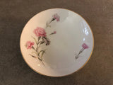 Royal Court Japan Fine China Pink Carnation - 7" SOUP BOWL Carnation