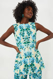 Tuckernuck Water's Edge Hydrangea Rhoda Tunic Top Sleeveless Blouse size 10 NWT Hydrangea
