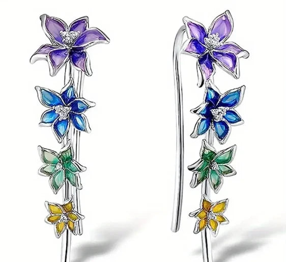 Rainbow lily ear climbers Lily