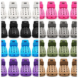 Pink Rubber Non-Slip Pet Dog Shoes Size Small Waterproof Anti-Slip Roses