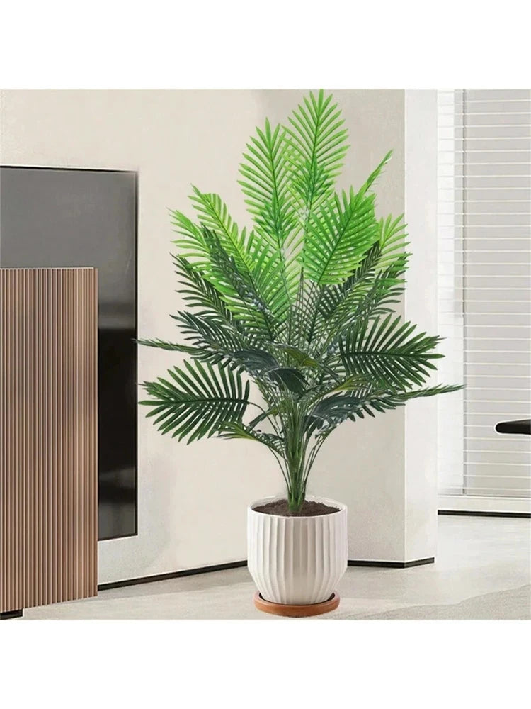 90cm 9 leaves Large Artificial Palm Tree, Simulated Green Plants Green Plant