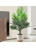 90cm 9 leaves Large Artificial Palm Tree, Simulated Green Plants Green Plant