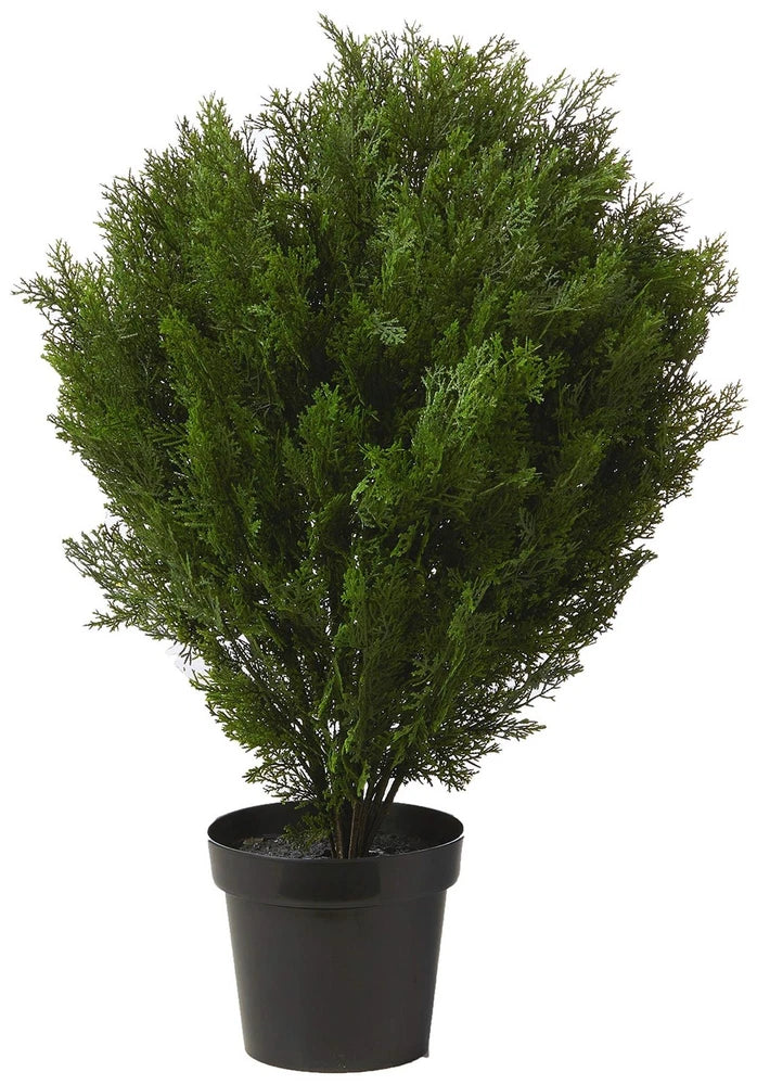 Nearly Natural 6881 3‰۪ Cedar Artificial Bush (Indoor/Outdoor),Green Green Plant